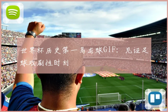 世界杯历史第一乌龙球GIF:见证足球戏剧性时刻
