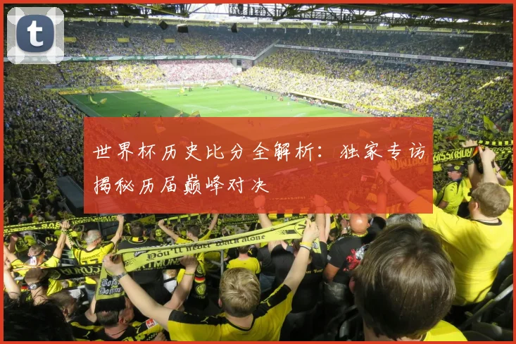 世界杯历史比分全解析:独家专访揭秘历届巅峰对决